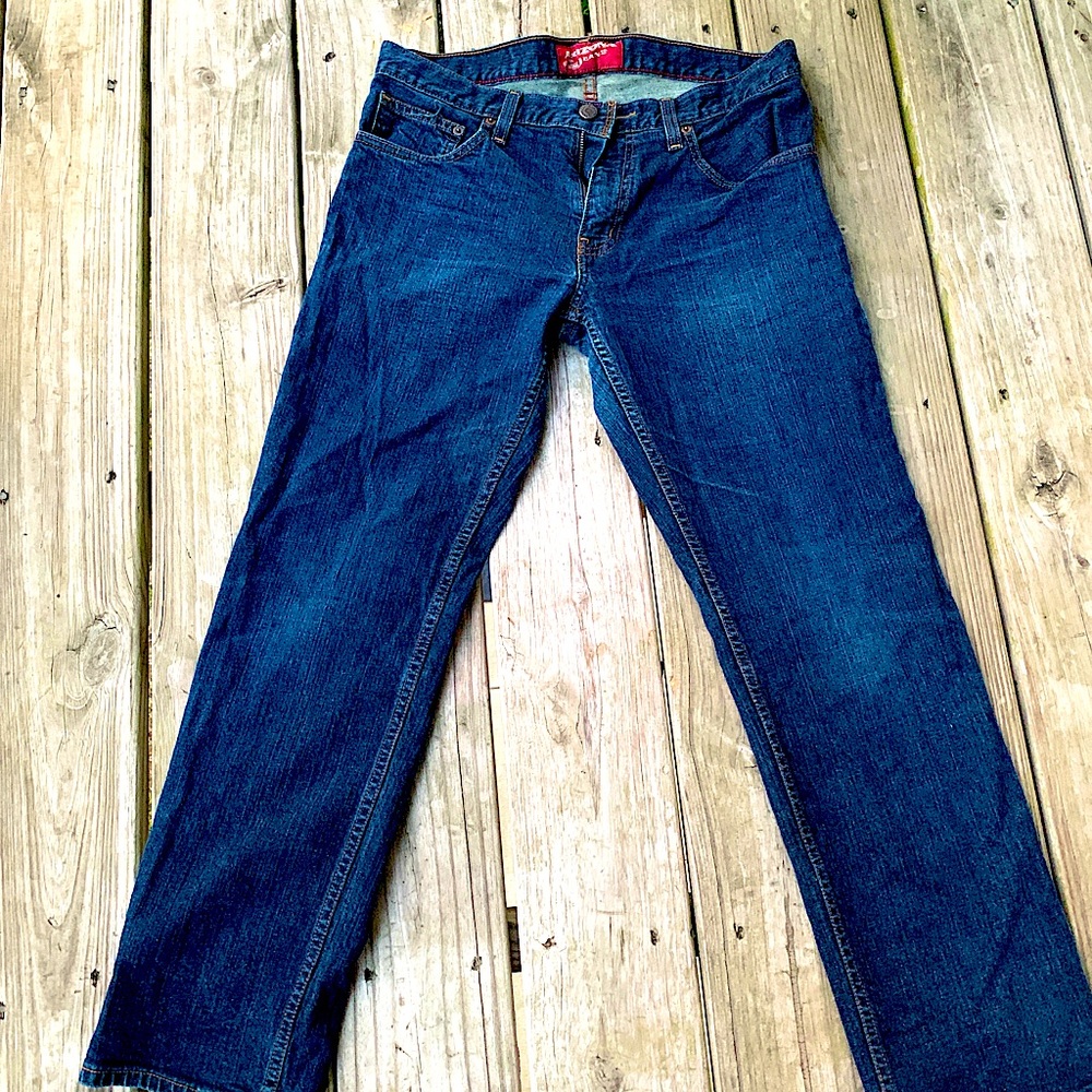 Arizona jeans worn for a short period of time.